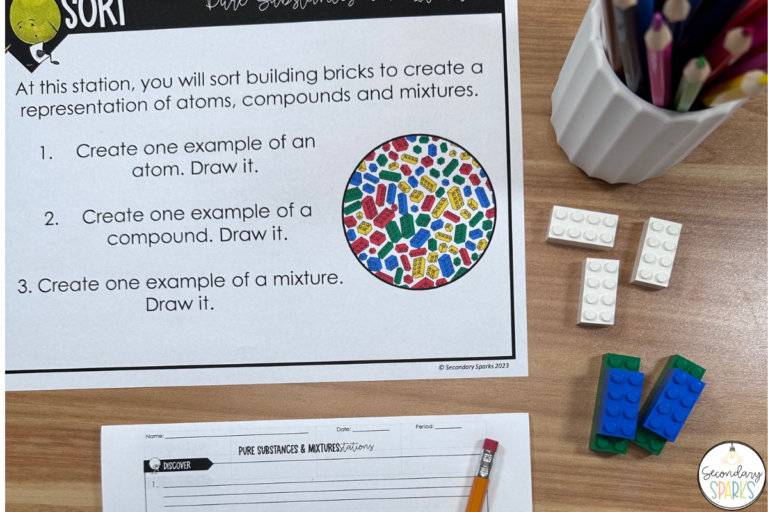 6 Reasons to Use Middle School Science Stations - Secondary Sparks