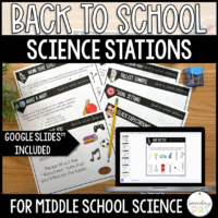 Middle School Science Back To School Bundle - Editable & Google Slides ...