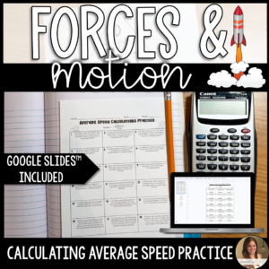 Calculating average speed activity