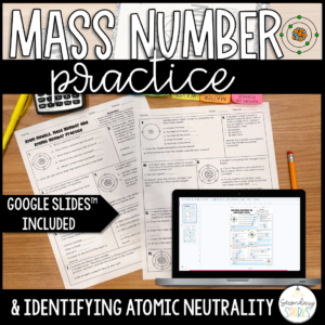 mass number practice cover