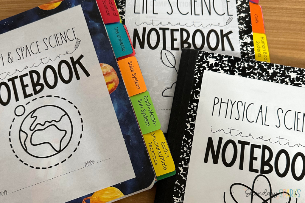 Set up your interactive science notebooks during the first week of school.