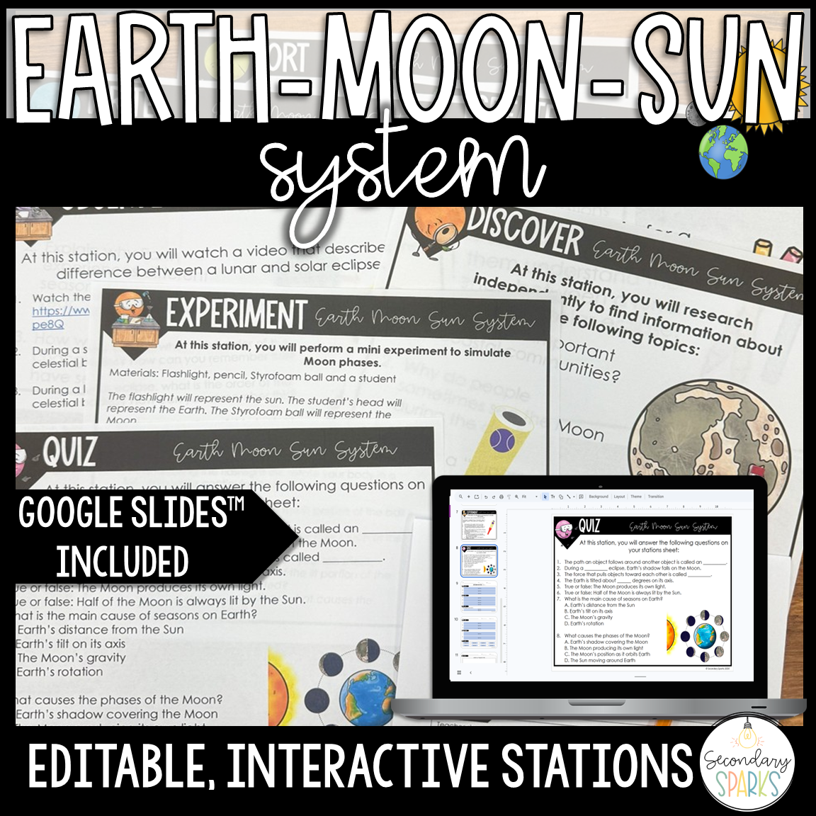 earth moon sun system stations cover